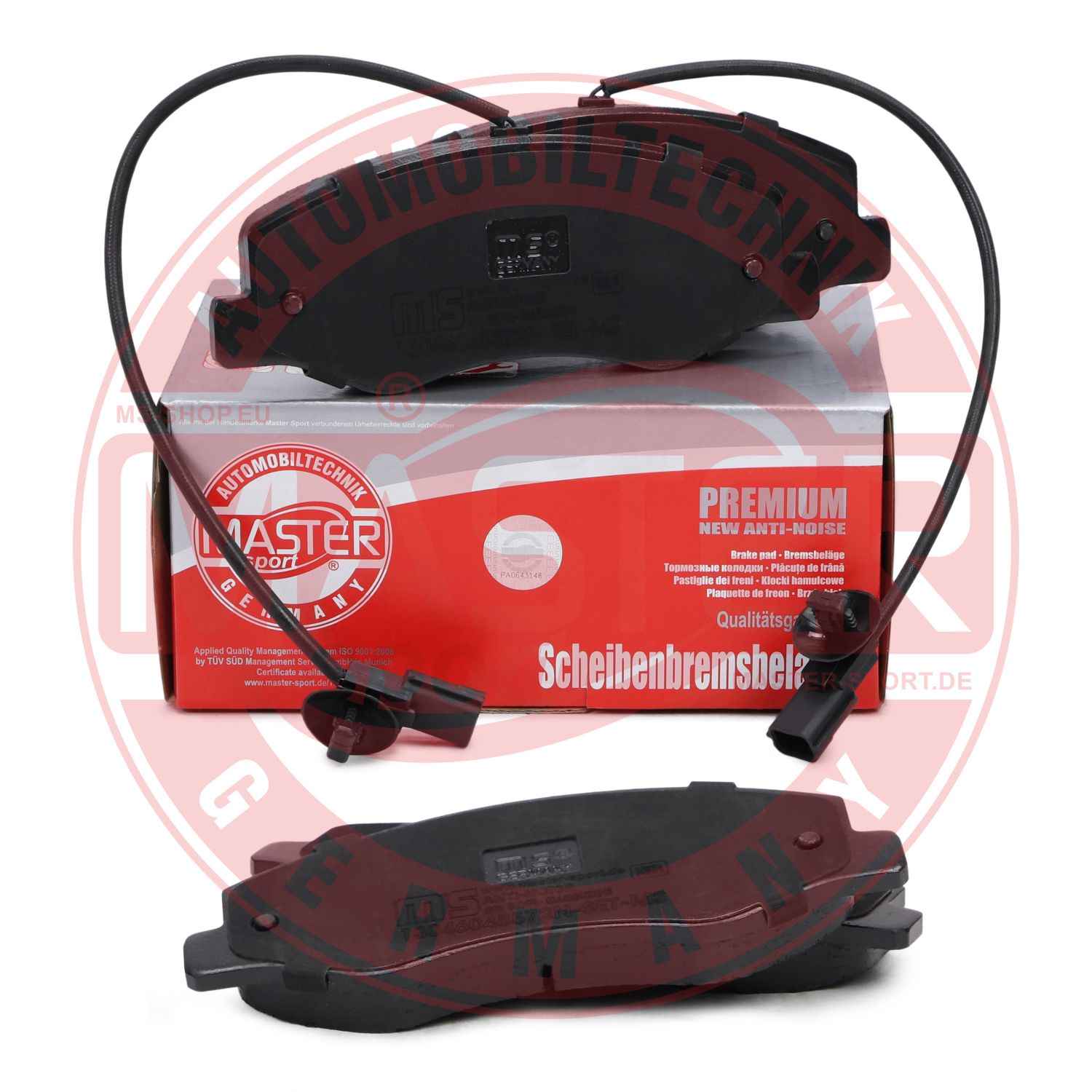 Placute frana MASTERSPORT GERMANY 13046048572N-SET-MS